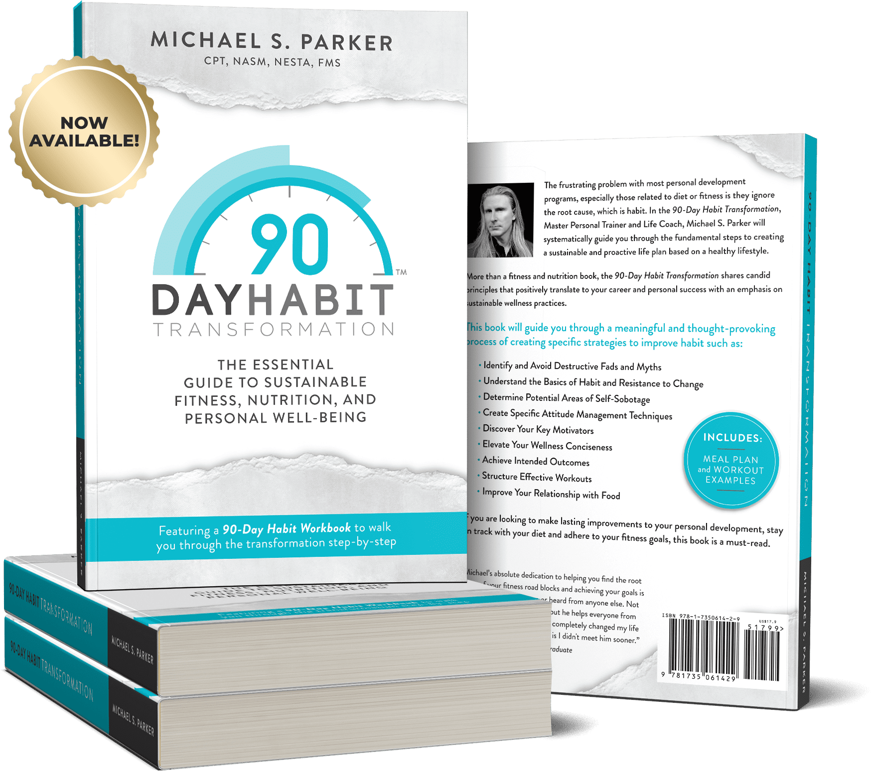 90-Day Habit Transformation book cover by Michael S. Parker